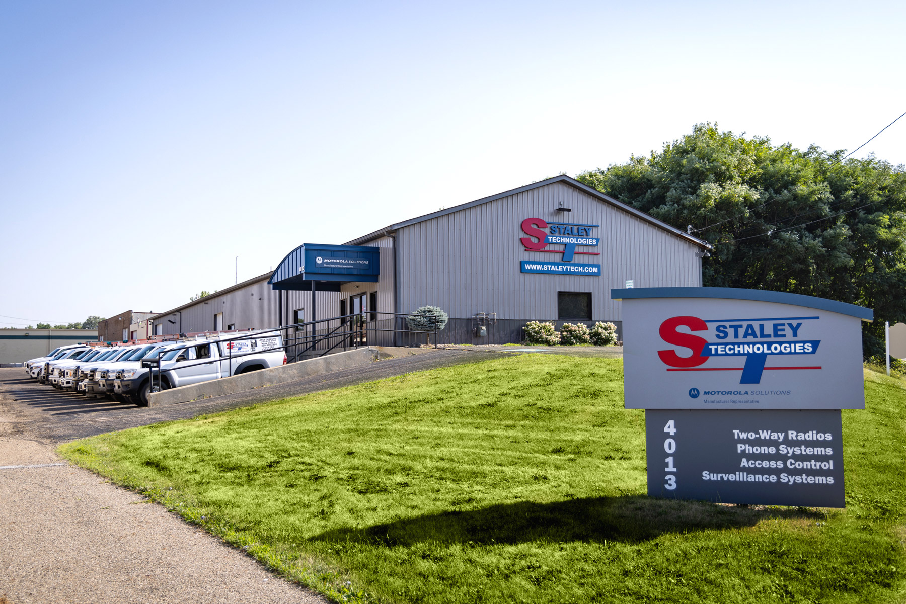 Staley Technologies Ohio headquarters providing security and communication solutions
