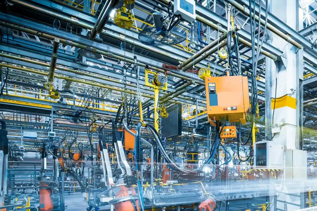 Manufacturing communication systems supporting automated production equipment and factory floor operations