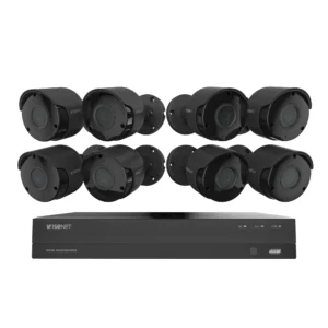 Wisenet 4K DVR KIT 8 cameras